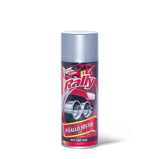 RALLY Hőálló ezüst festék spray 400ml