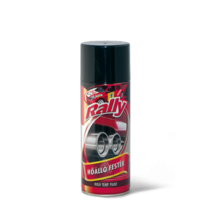 RALLY Hőálló fekete festék spray 400ml