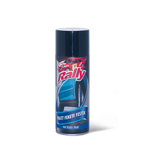 RALLY Autófesték spray Matt fekete 400ml