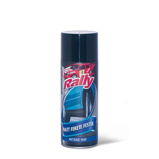RALLY Autófesték spray Matt fekete 400ml
