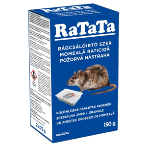 Ratata rágcsálóirtó szer 150 gr (2x75 gr)