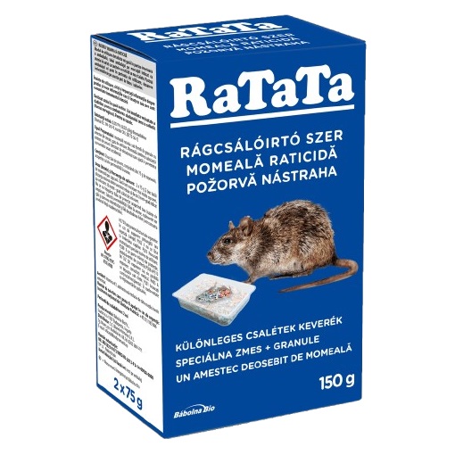 Ratata rágcsálóirtó szer 150 gr (2x75 gr)