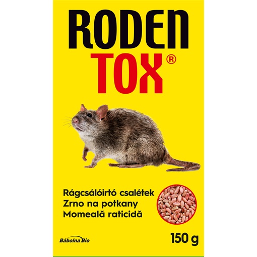 Rodentox rágcsálóirtó szer (patkányok ellen) 150 gr