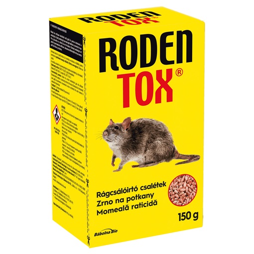 Rodentox rágcsálóirtó szer (patkányok ellen) 150 gr
