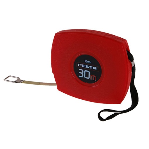 S.00333 Acél mérőszalag 30 m 12030 Festa