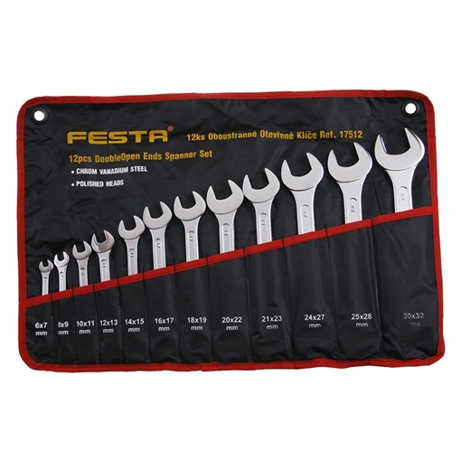 S.01410 villáskulcs készlet 12 db-os 17512 Festa