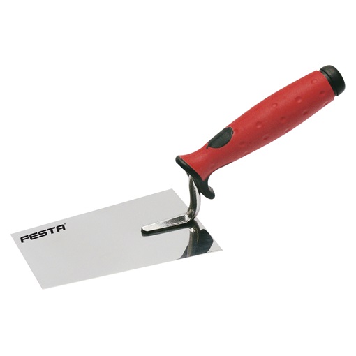 S.03172 Kőműveskanál  rozsdamentes 120mm 31232 Festa