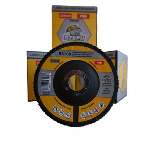 S.58160 Lamellás Csiszoló 125mm P60 SZEFU