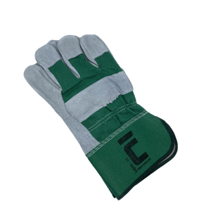 S.70059 Védőkesztyű dupla zöld 12-es