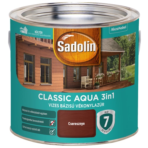 Sadolin Classic AQUA cseresznye 2,5 L
