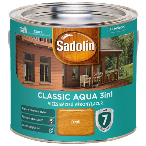 Sadolin Classic AQUA fenyő 2,5 L