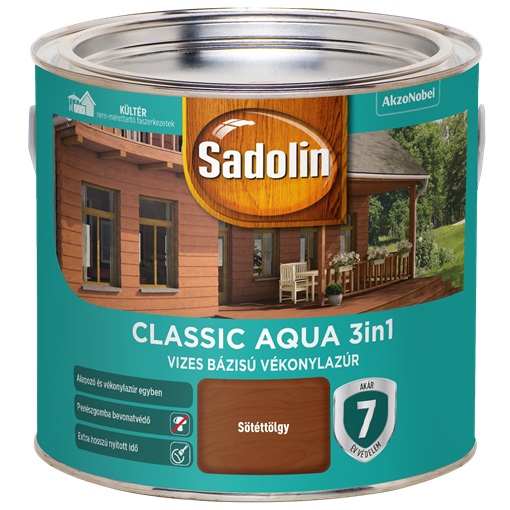 Sadolin Classic AQUA sötéttölgy 2,5 L