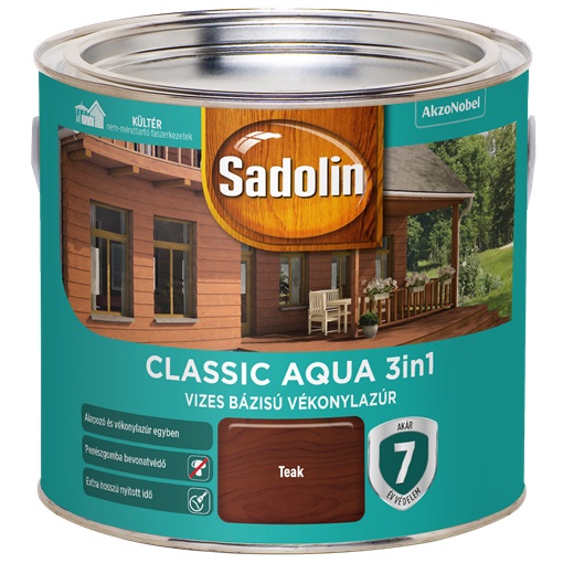Sadolin Classic AQUA teak 2,5 L