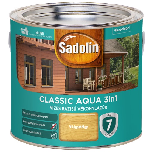 Sadolin Classic AQUA világostölgy 2,5 L