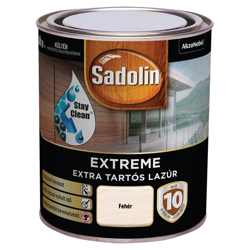 Sadolin Extreme kültéri vízbázisú fehér 0,7 L