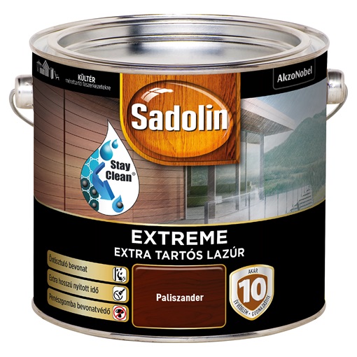 Sadolin Extreme kültéri vízbázisú paliszander 2,5 L