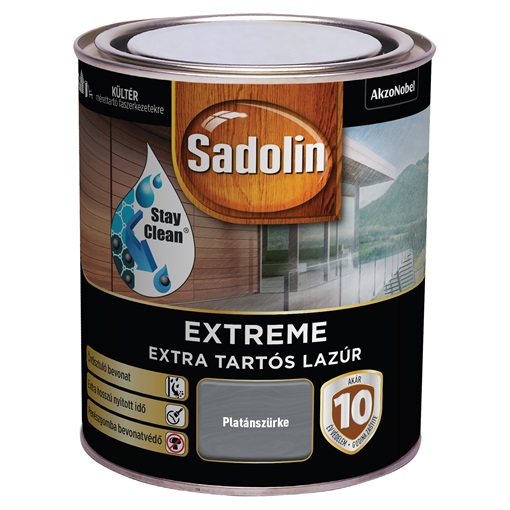 Sadolin Extreme kültéri vízbázisú platánszürke 0,7 L