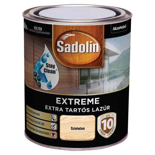 Sadolin Extreme kültéri vízbázisú színtelen 0,7 L