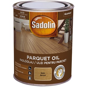 Sadolin Parquet Oil Fehér fátyol 1 L beltéri parketta olaj KIFUTÓ