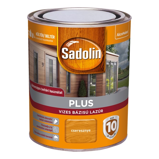 Sadolin Plus cseresznye 0,75 L ÚJ