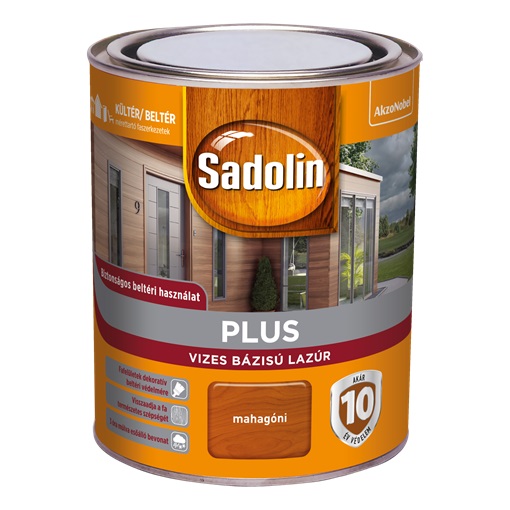 Sadolin Plus mahagóni 0,75 L ÚJ