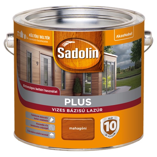 Sadolin Plus mahagóni 2,5 L ÚJ