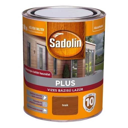 Sadolin Plus teak 0,75 L ÚJ