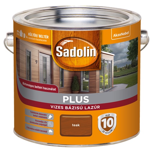 Sadolin Plus teak 2,5 L ÚJ