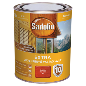 Sadolin Extra Vastaglazúr 98 Svédvörös 0,75 L