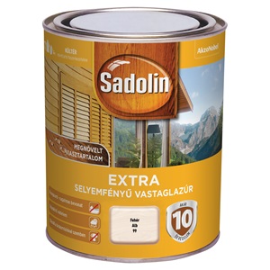 Sadolin Extra Vastaglazúr 99 Fehér 0,75L
