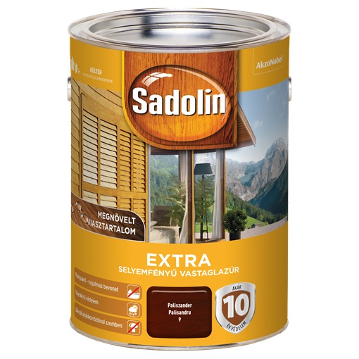 Sadolin Extra Vastaglazúr 9 Paliszander 5 L