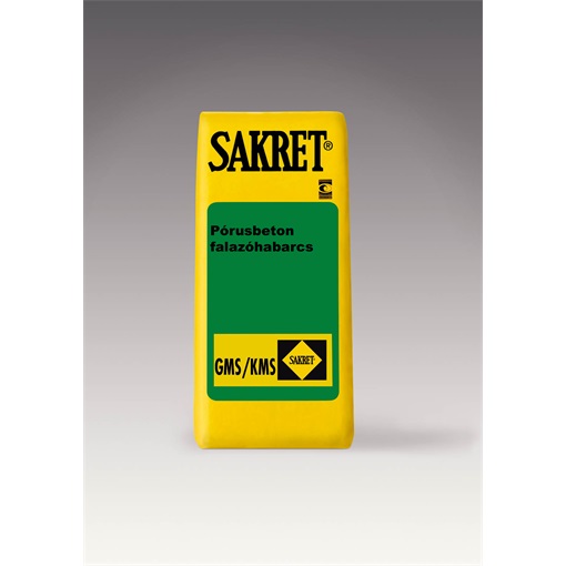Sakret BK pórusbeton falazóhabarcs 25 kg