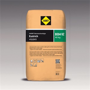 Sakret Esztrich BE 0-4 B15 40mm 40 kg