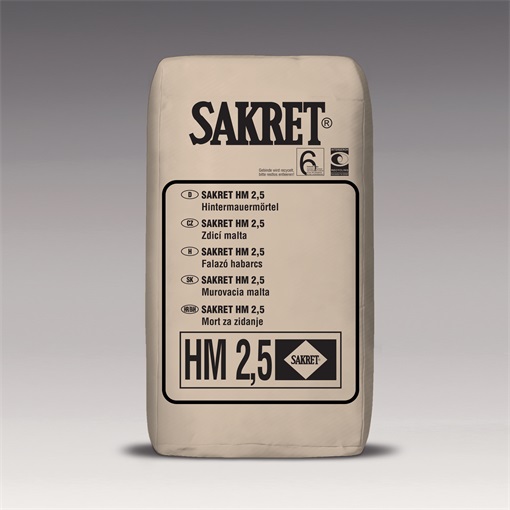 Sakret Falazóhabarcs HM2,5 40 kg