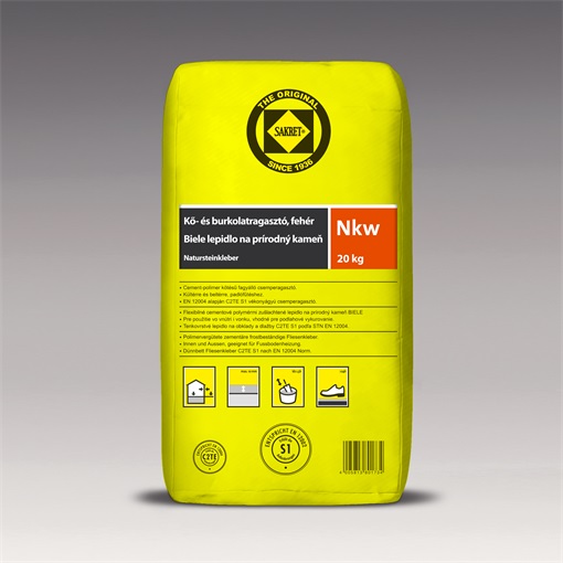 Sakret Márványragasztó fehér NKW (C2TES1) 20 kg