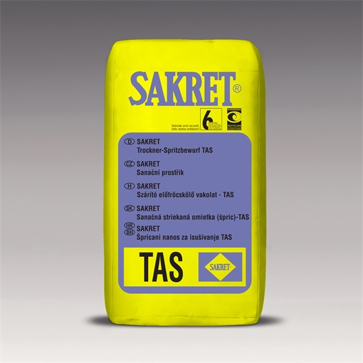 Sakret TAS szárító előfröcskölő vakolat 30 kg