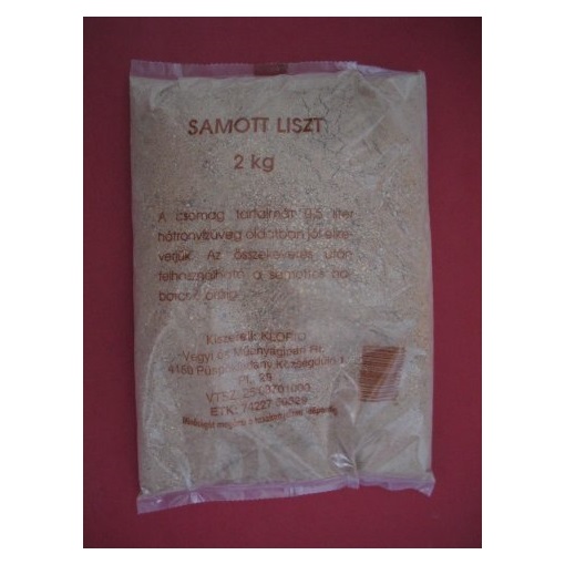 Samott liszt  2 Kg /Klorid/