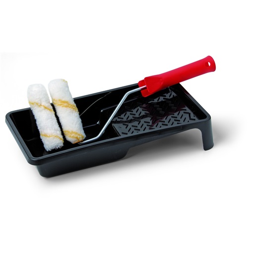 Sch 22404 Goldline HK 10cm SET fűtőtest henger szett (2db fűtőtest henger + nyél + festékedény)