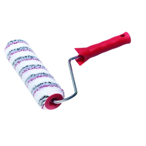 Sch 27196 Silverline-R 18cm short festőhenger, 12mm-es szálhossz, nyéllel