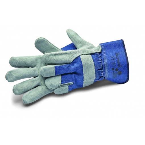 Sch 42506 Workstar HD XL/10.5" kesztyű, nyers marhabőr, pamut hát, CAT1