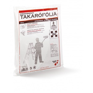 Sch 45812 Target S80 4x5m takarófólia, újrahasznosított LDPE