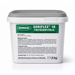 Soriflex 1 K kenhető szigetelő fólia  1,5 kg