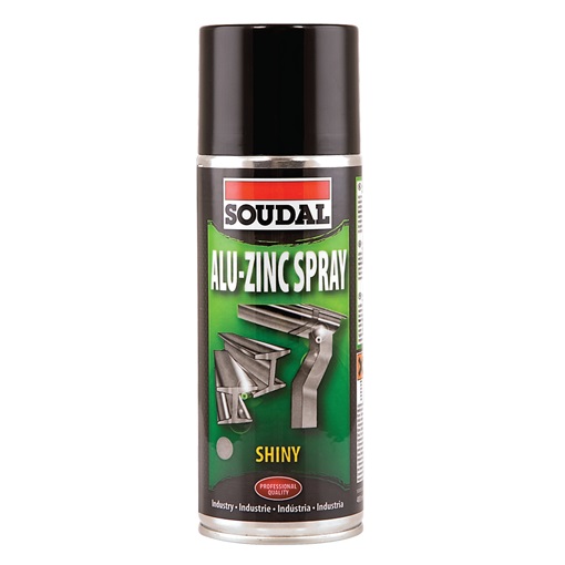 Soudal Alu-Zinc spray 400ml (Magasfényű)