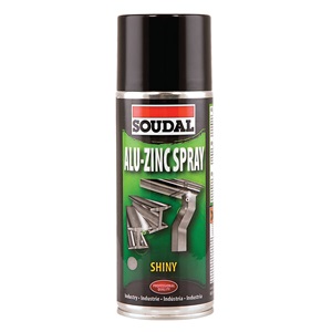 Soudal Alu-Zinc spray 400ml (Magasfényű)