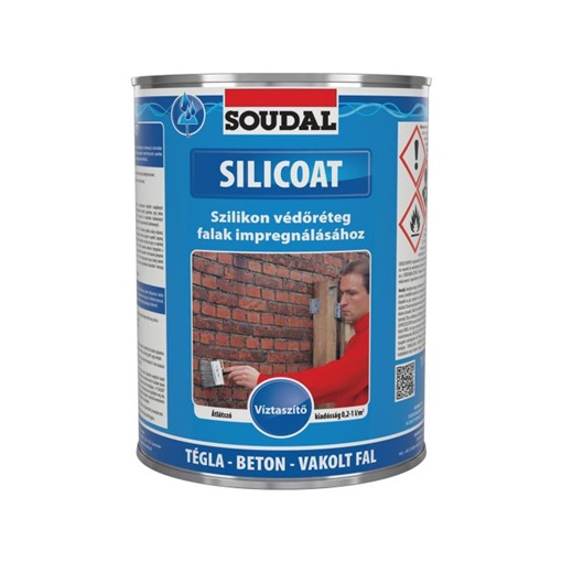 Soudal Silicoat 1L - Fal-impregnáló szer