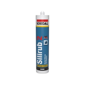 Soudal Silirub 2 neutrális szilikon fehér 300ml