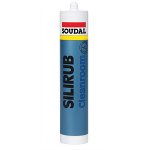 Soudal Silirub Cleanroom neutrális 300 ml fehér