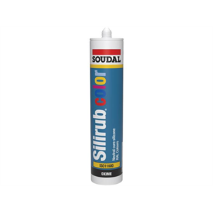 Soudal Silirub Color neutrális szilikon 300 ml RAL6005