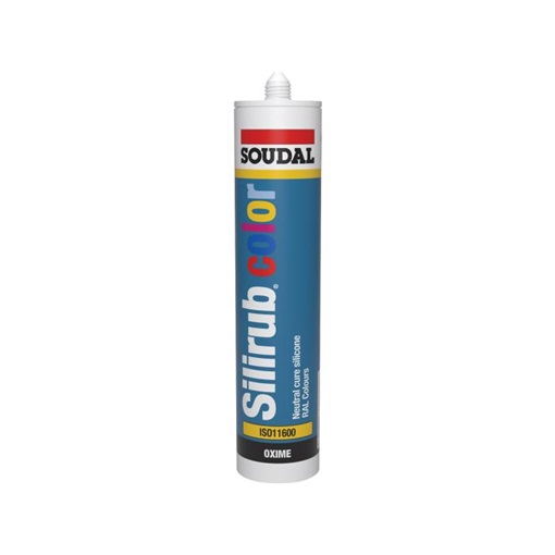 Soudal Silirub Color neutrális szilikon 300 ml RAL6005