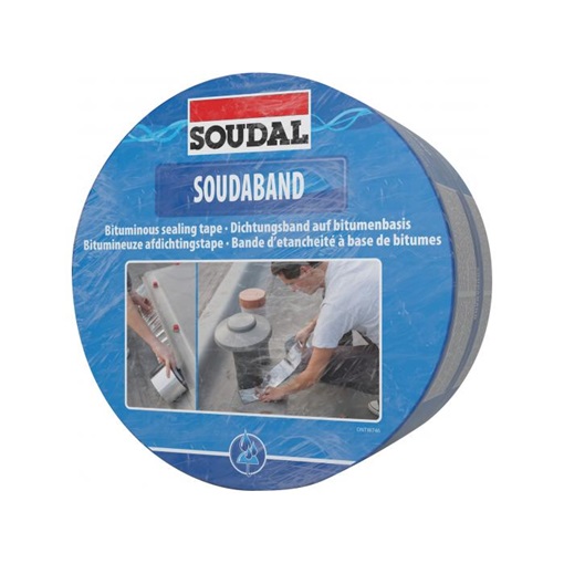 Soudal Soudaband tetőjavító szalag 22,5cm x 10m graphit